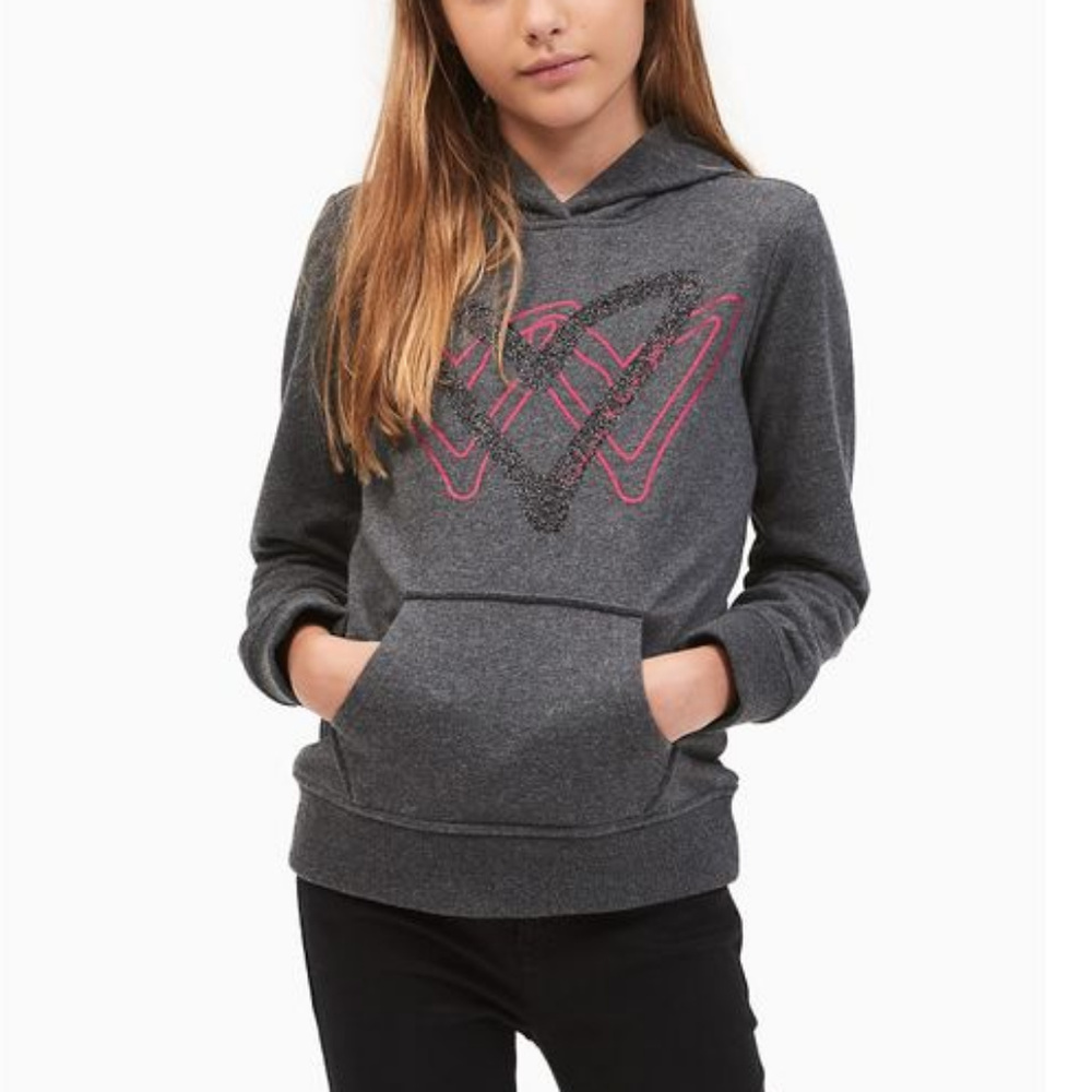 CALVIN KLEIN Girls Graphic Hoodie NWT
